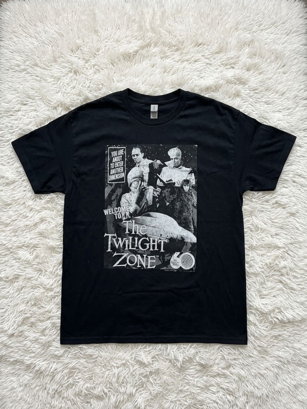 The Twilight Zone Graphic T-Shirt - Black